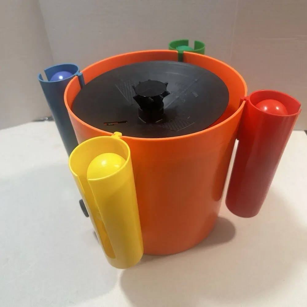 Vintage 1968 Milton Bradley Bucket of Fun Game Complete Tested Works in Box